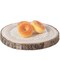 Vintiquewise Barky Natural Wood Slabs Rustic Ornament Slice Tray Table Charger - 10 Inch Dia QI003847-10 - alternate 1